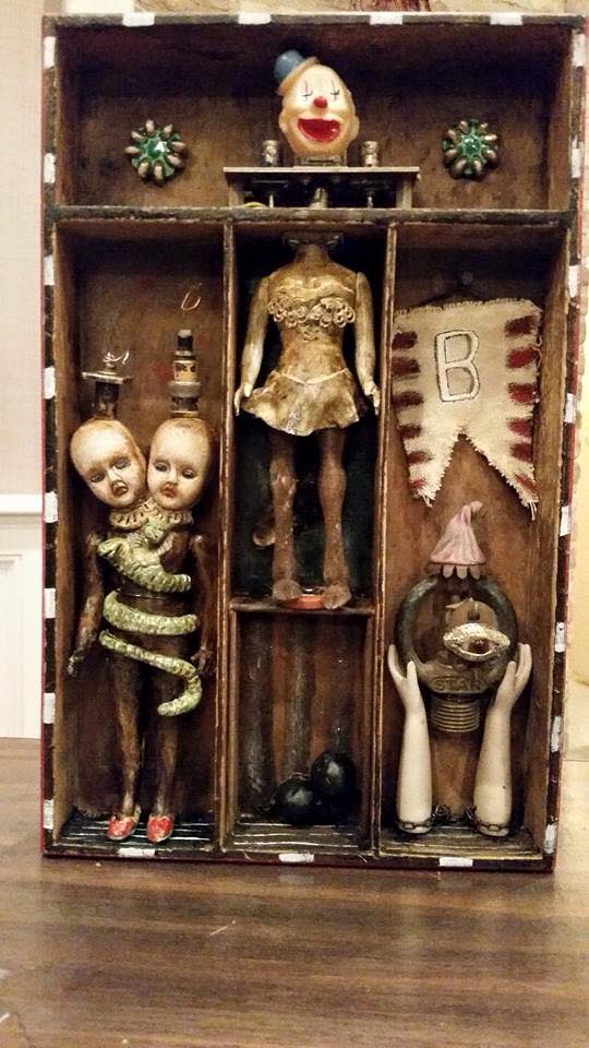 Cabinet of Curiosities by Sharon Ross