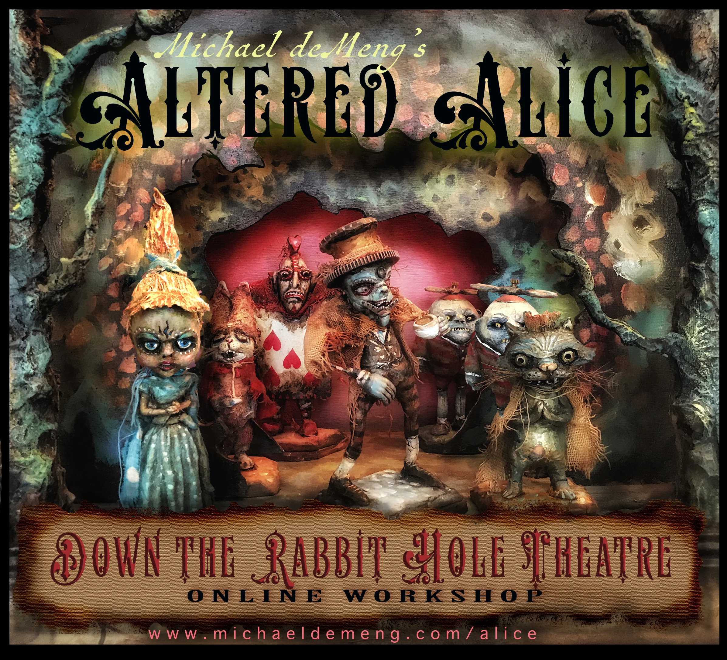 Altered Alice - Anytime Access ONLINE Art Class