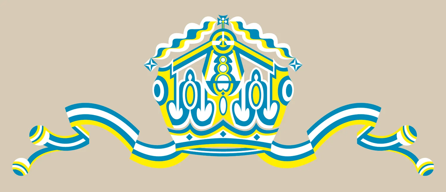 Majesty Surpassed (Version I), 2005 computer generated vector art commissioned by Moët Chandon