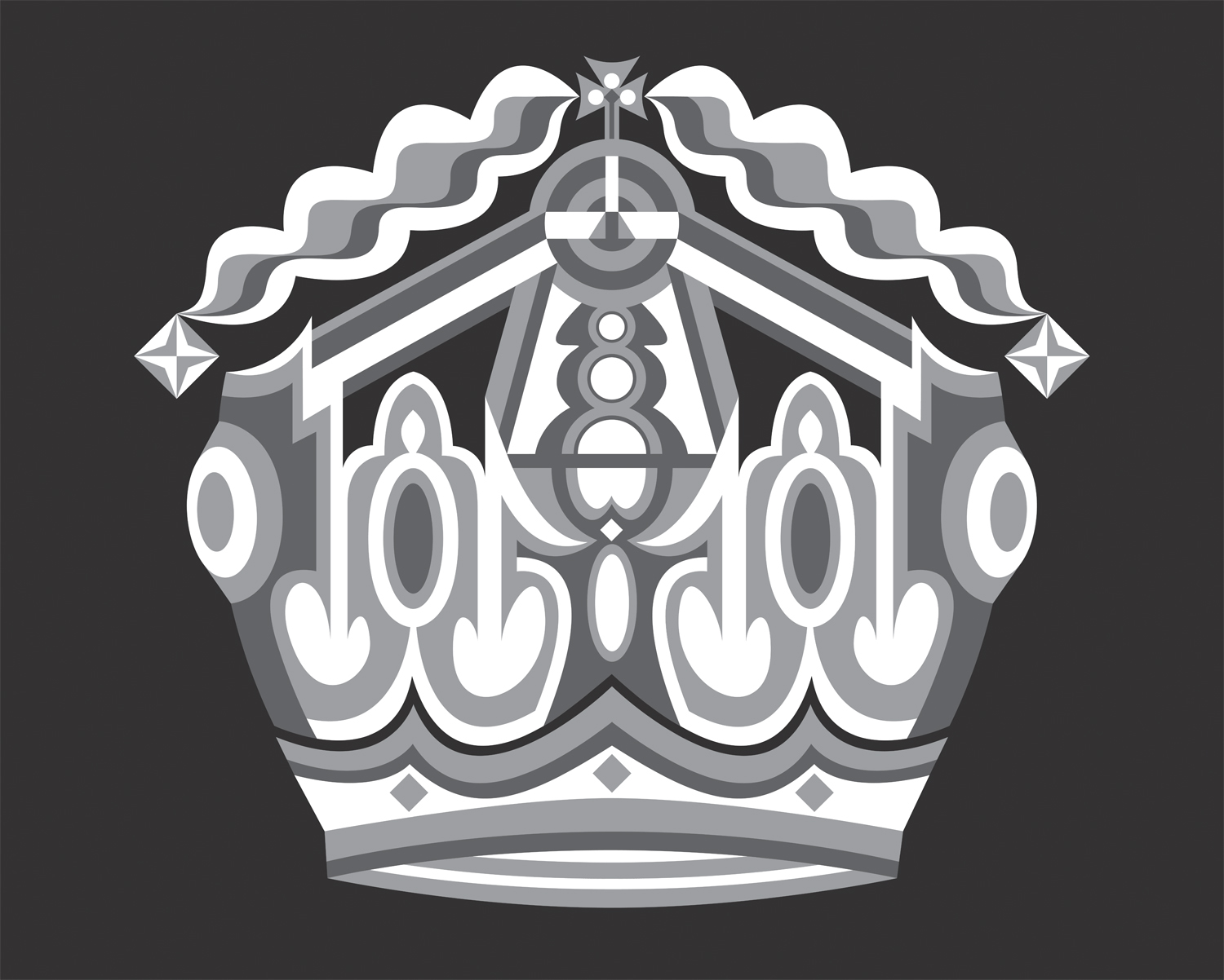  Majesty Surpassed (Version II), 2005 computer generated vector art 