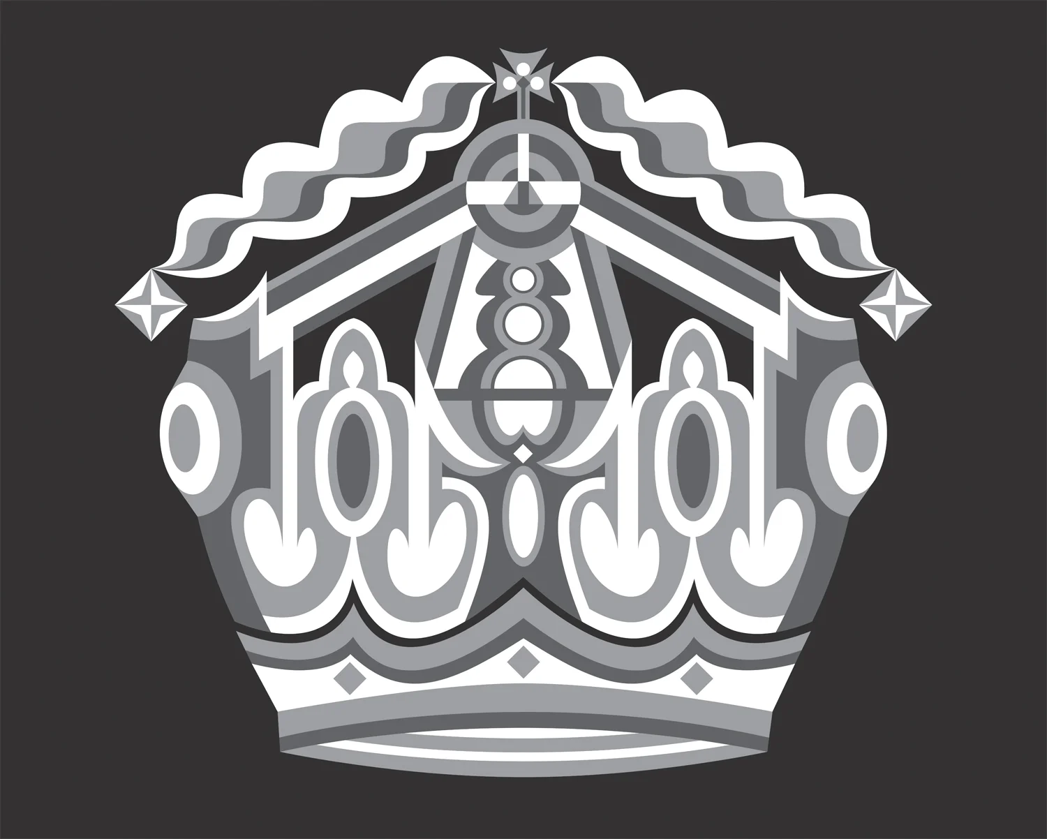 Majesty Surpassed (Version II), 2005 computer generated vector art
