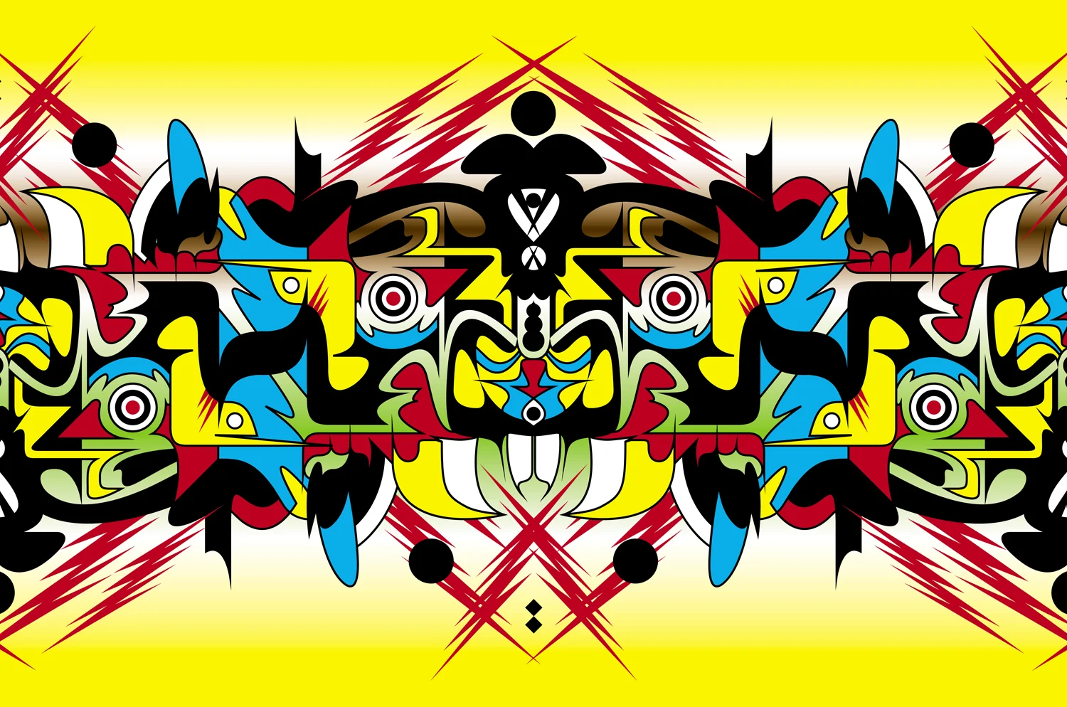 Thunder Dog (Dogs of War), 2002 computer generated vector art