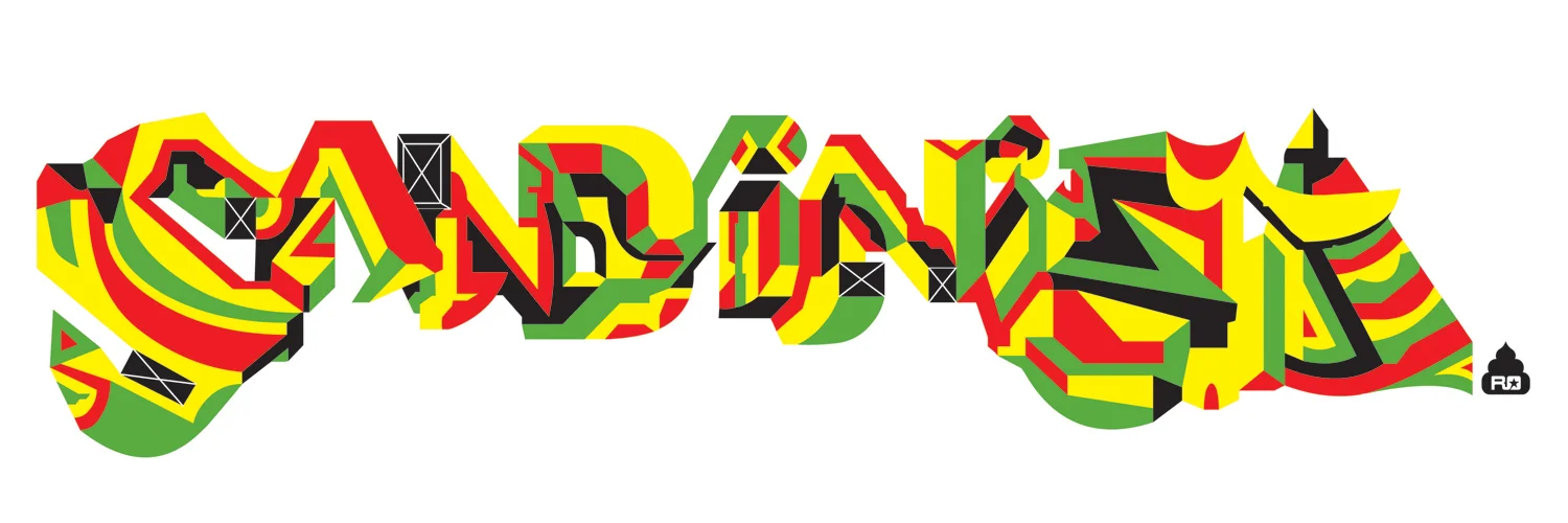 Sandinista, 1999 computer based vector art