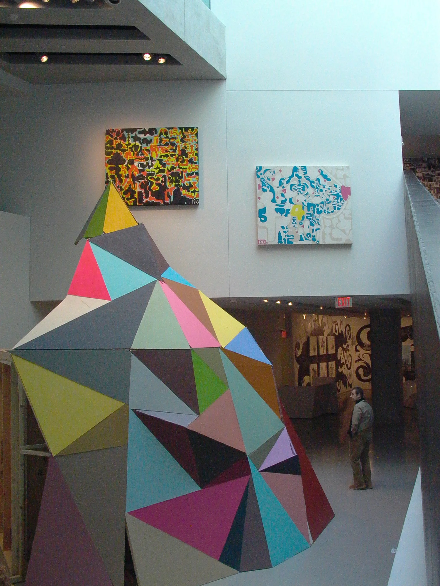 Installation view, Beautiful Losers Center for Contemporary Arts Cincinnati, Ohio, 2004