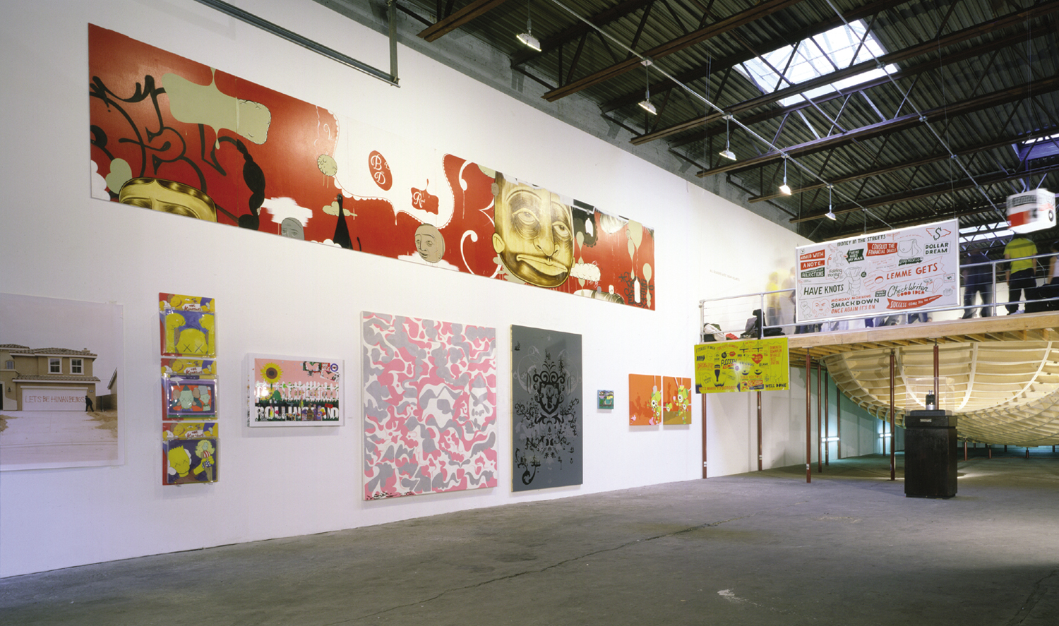  Installation view,&nbsp;  Sessions: The Bowl   Deitch Projects  New York, 2003   