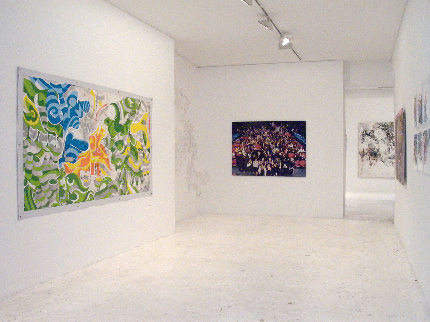  Installation view,  What About New York?   Galerie Du Jour  Paris, France, 2003 
