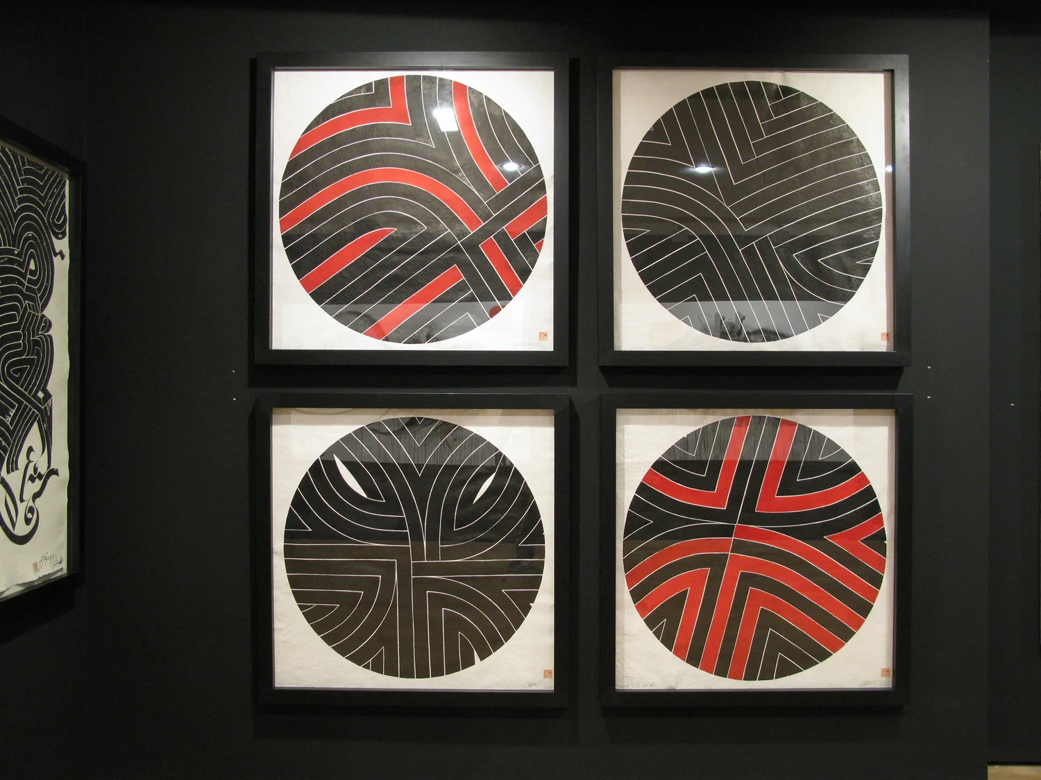 Installation view, War Pen : Rostarr x Doze Green , Leonard St. Gallery, London, 2008
