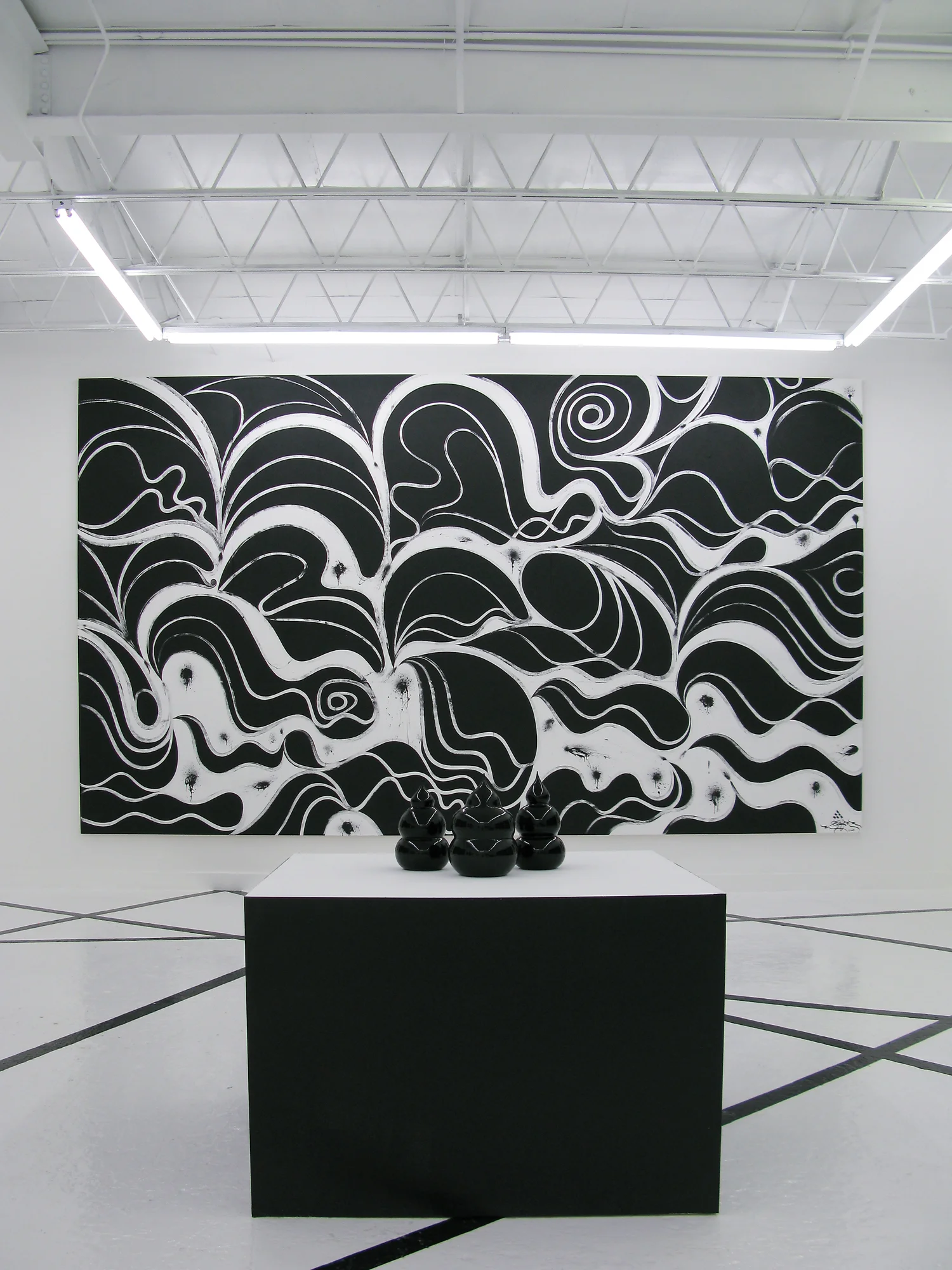 Installation view, Wreckless Abandon , OHWOW, Miami, 2008