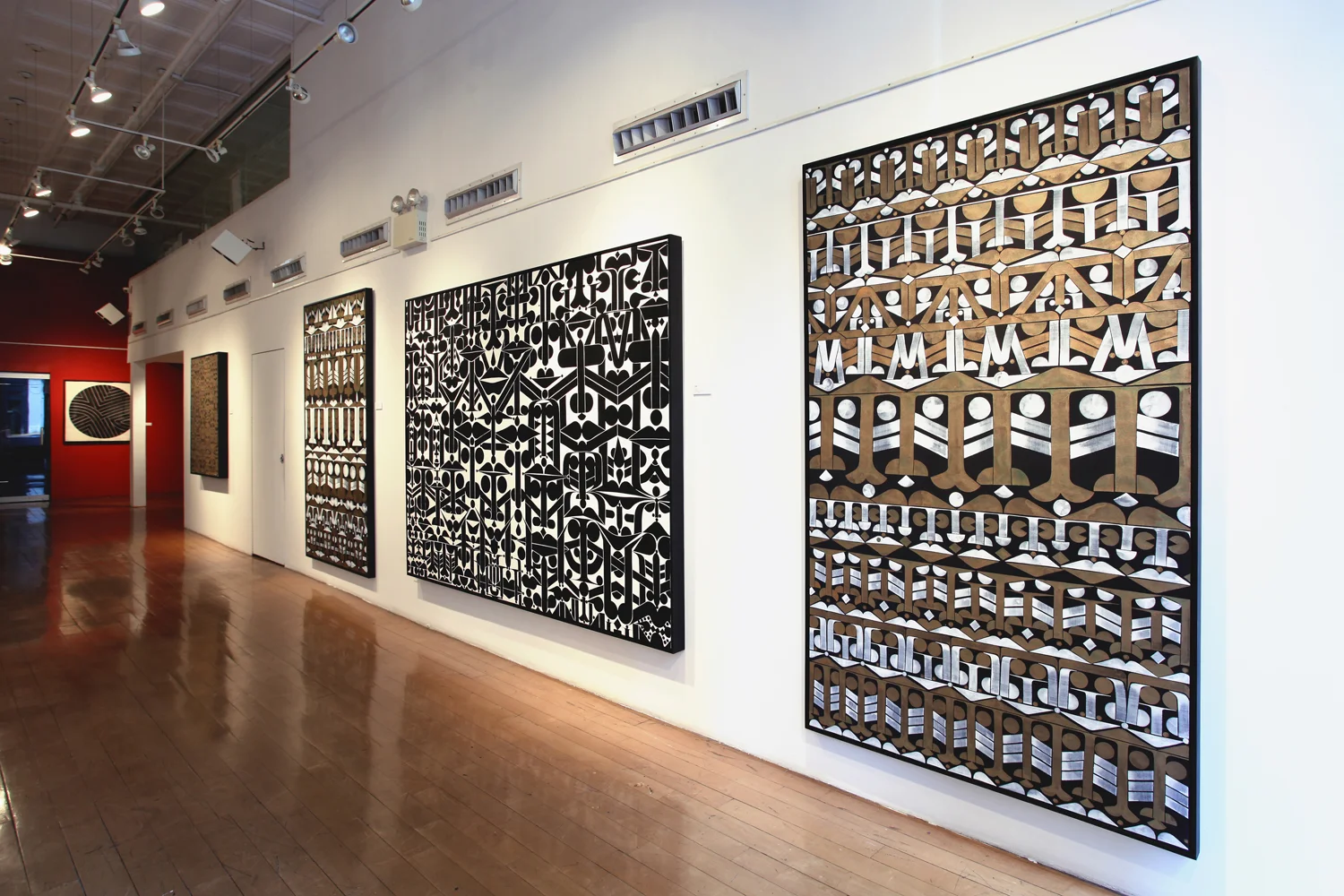 Installation view, Rostarr & Saber , Opera Gallery, Soho, New York, 2013