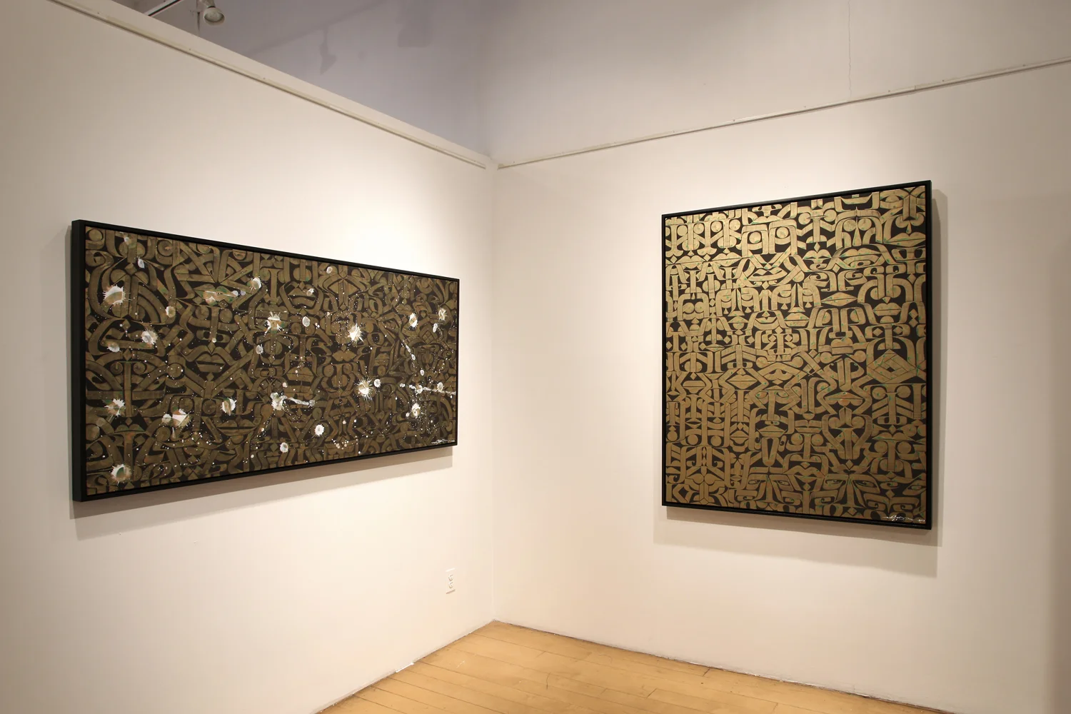 Installation view, Rostarr & Saber , Opera Gallery, Soho, New York, 2013
