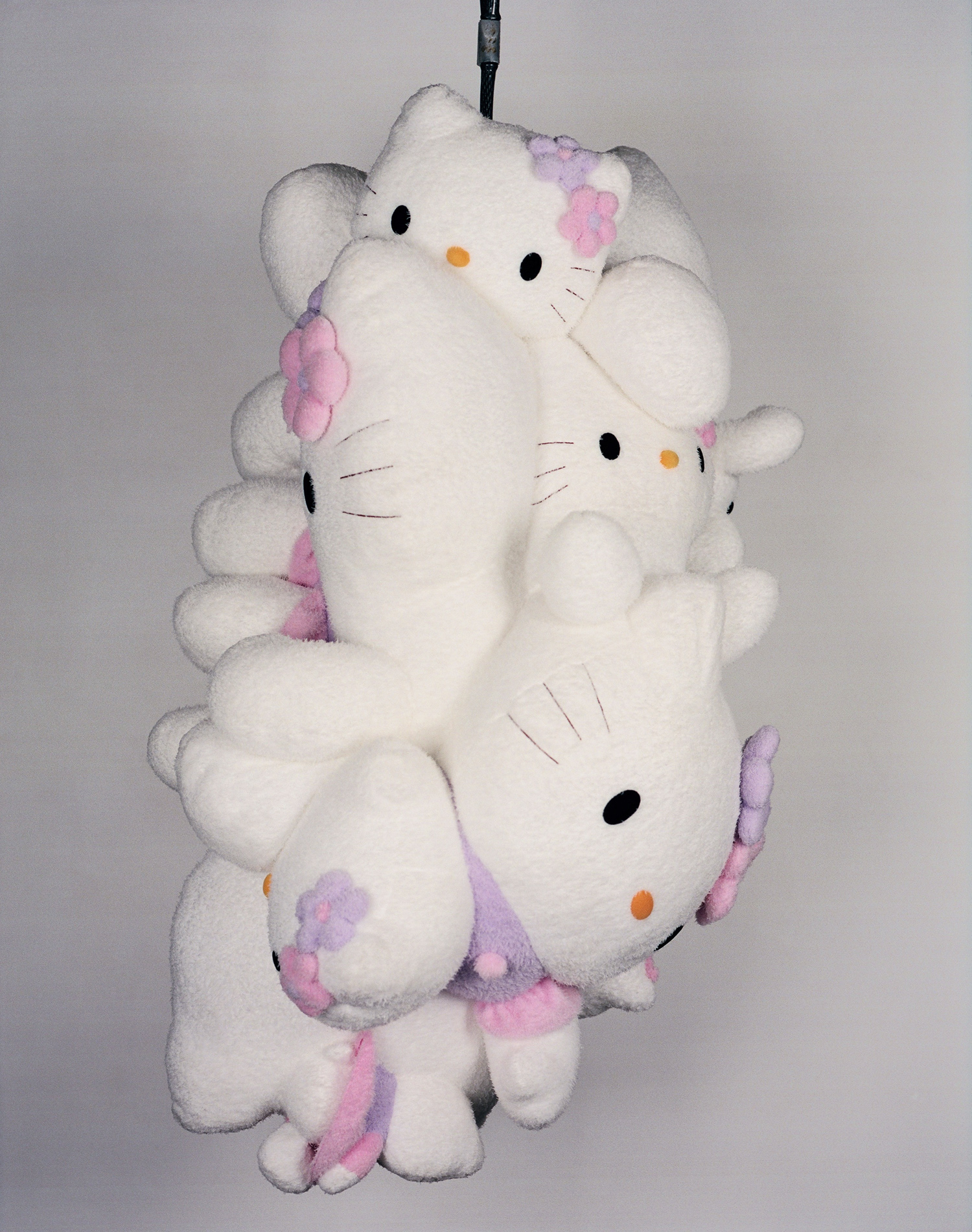  alternate view Polymorphic Kittyclysm, 2004 mixed media and bicycle chain dimensions vary Commissioned by Sanrio for Kitty EX 