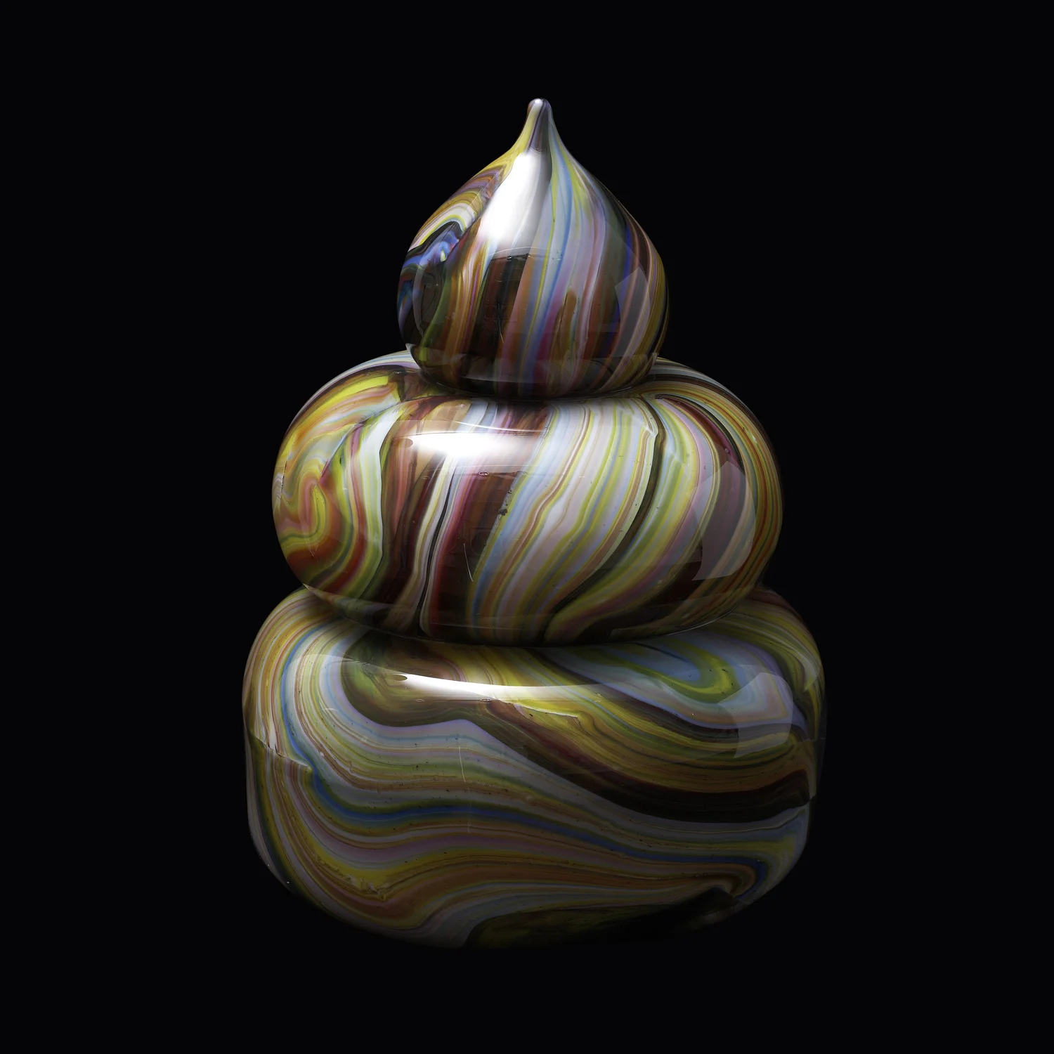 The Seed III (Murano Series), 2009 hand blown glass edition of 5 unique works dimension vary