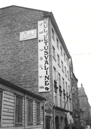 Kuljetusväline Oy sijaitsi 40 vuotta Helsingin keskustassa osoitteessa Uudenmaankatu 26