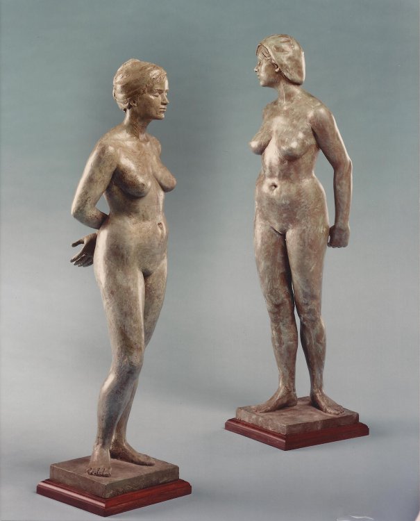 Two nudes.