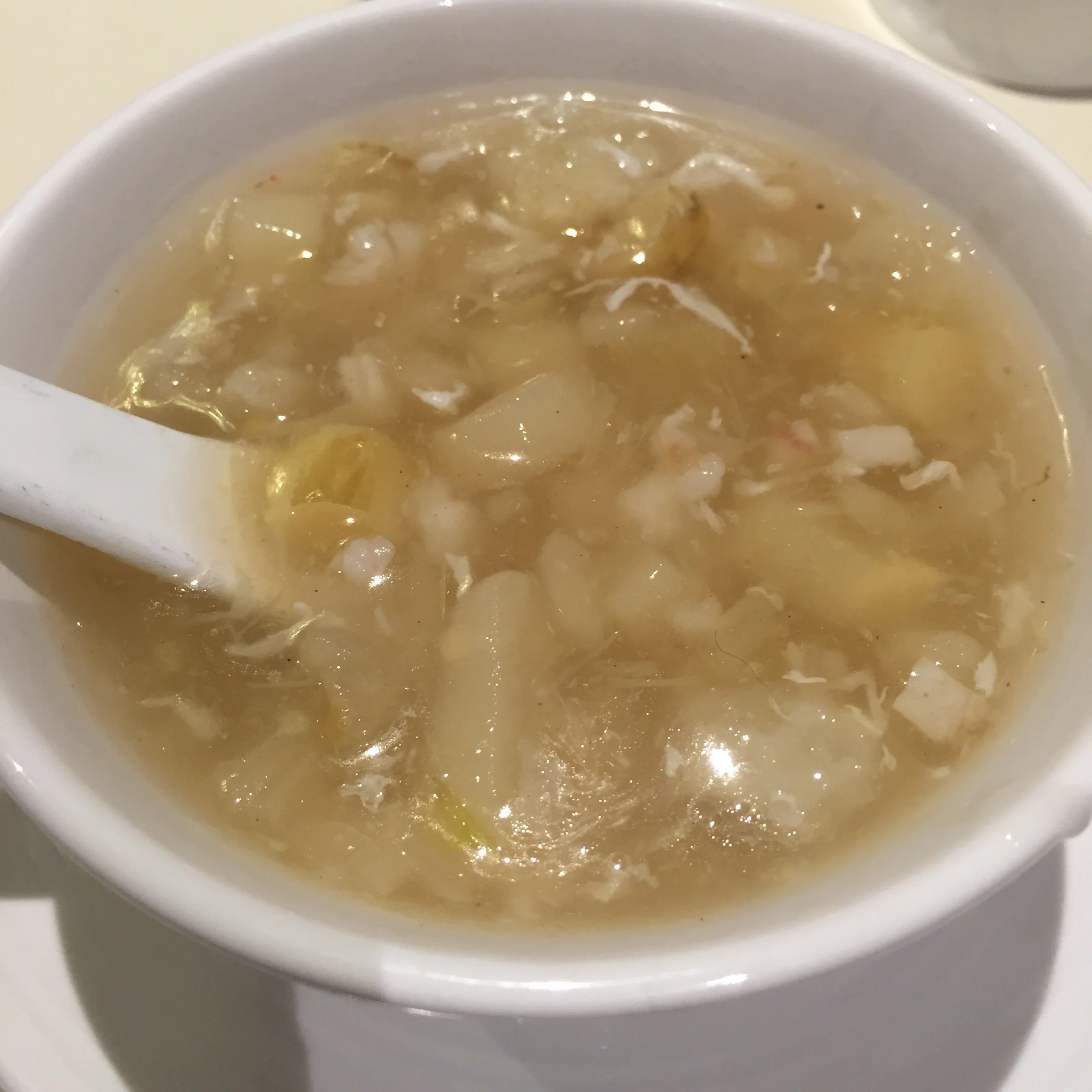 Crabmeat and Asparagus Soup