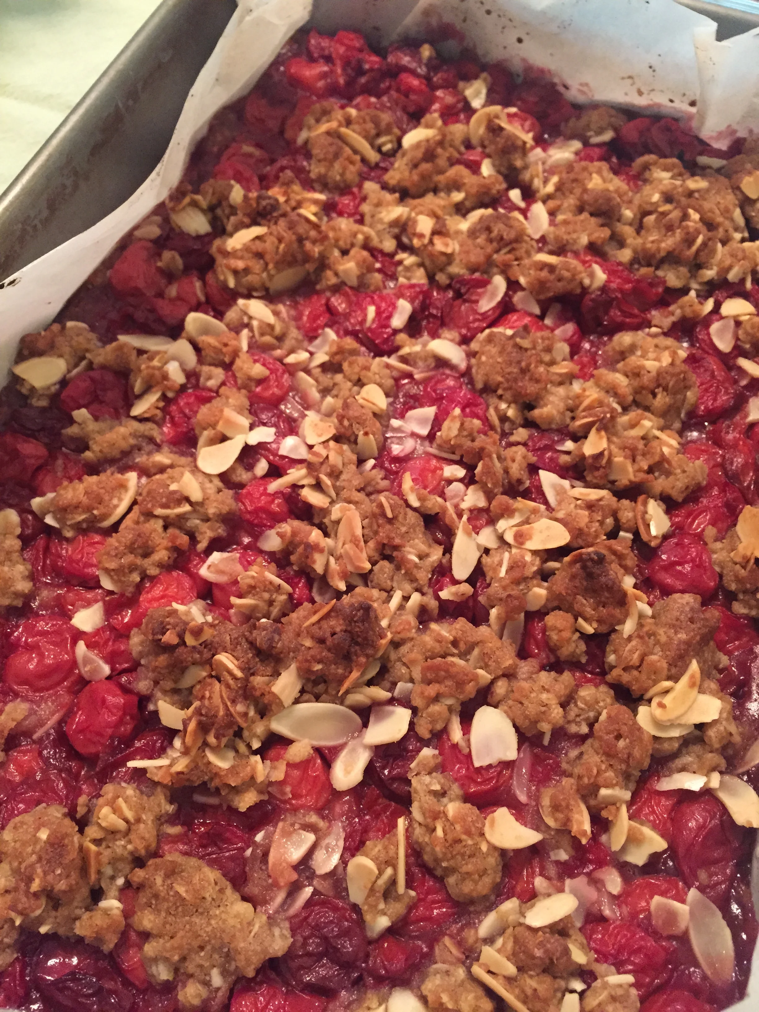 Cherry Coconut Bars