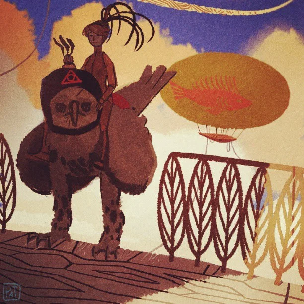 World-building! Here are two members of the Aergard.