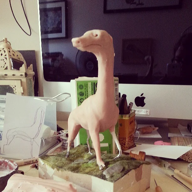 Model, stage two. Getting there!