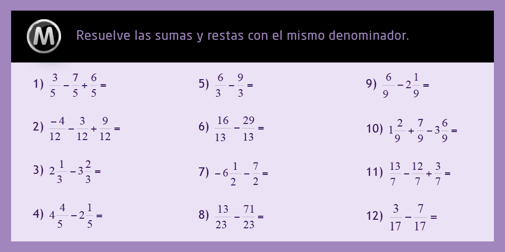 NumerosRacionales2 — Matefaciles