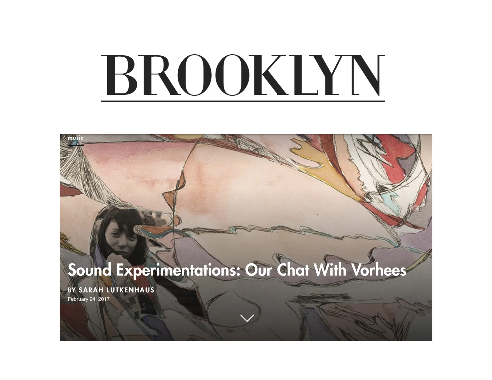 Brooklyn Magazine February 2017 :: link HERE