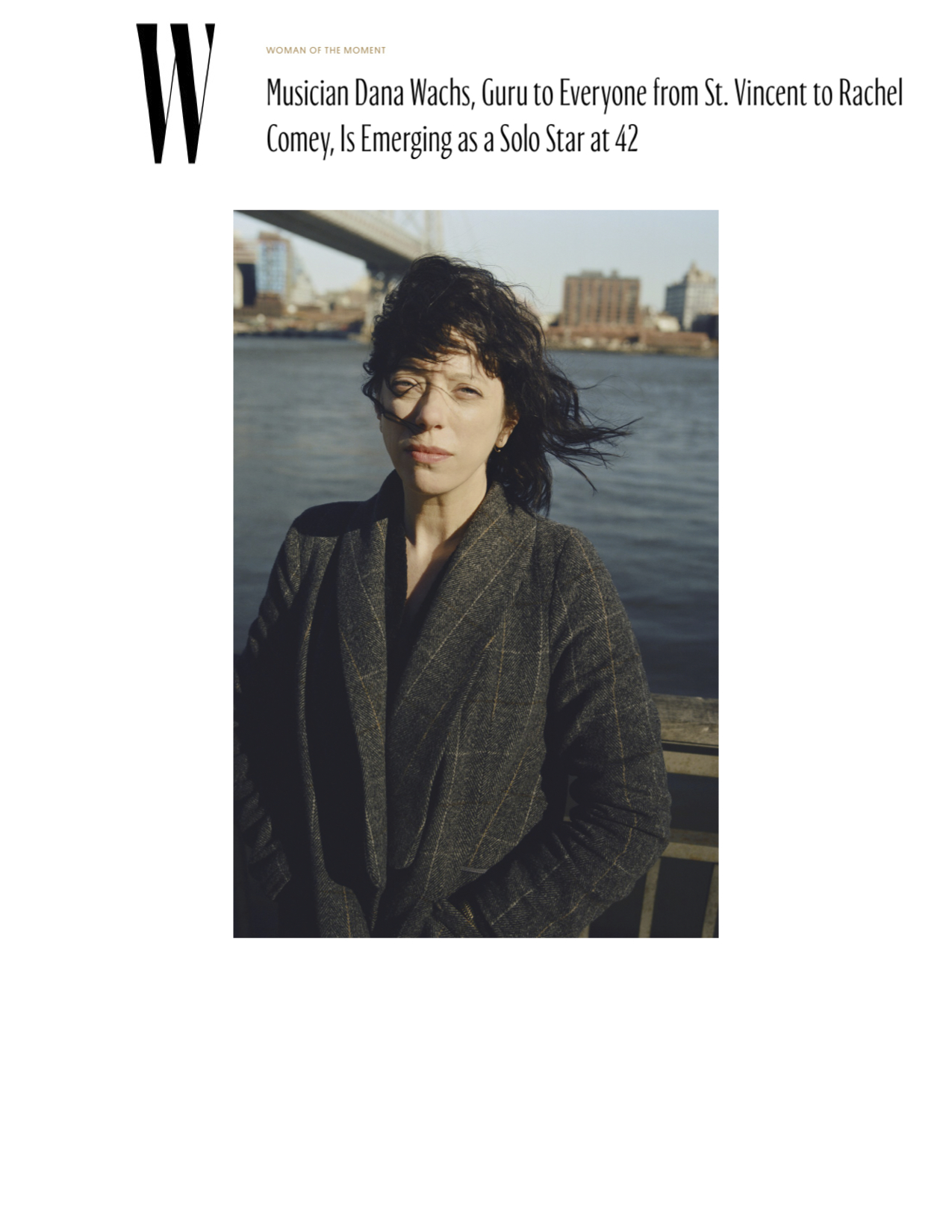 W Magazine March 2017 :: link HERE