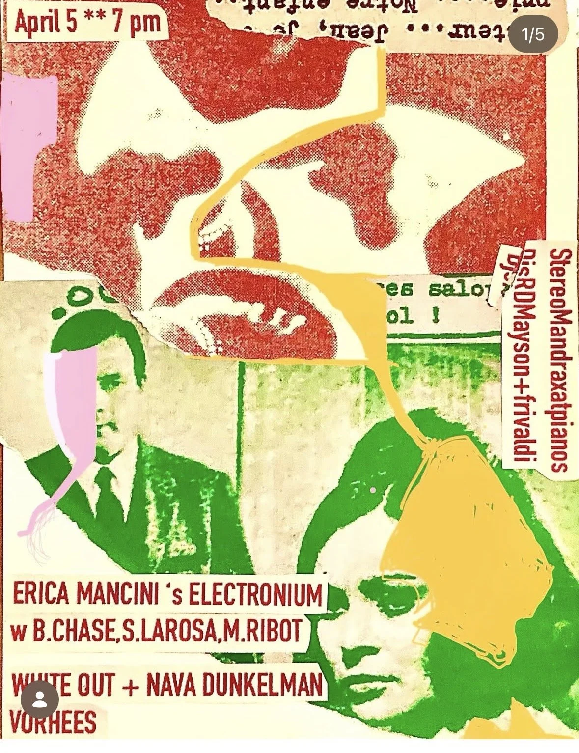 Stereo Mandrax @ Pianos NYC April 5