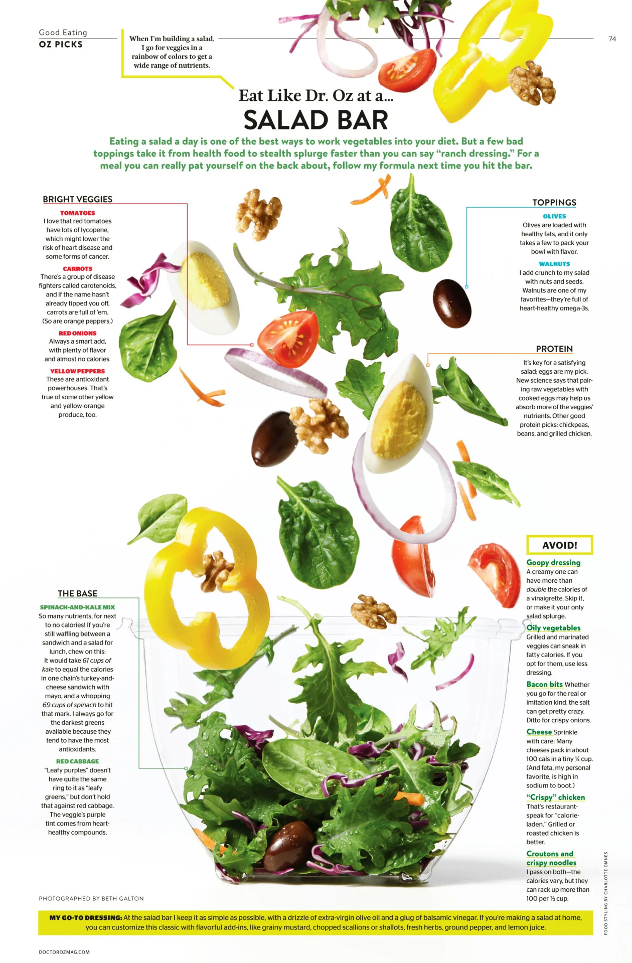 Photo: Beth Galton // Dr. Oz Magazine August 2015