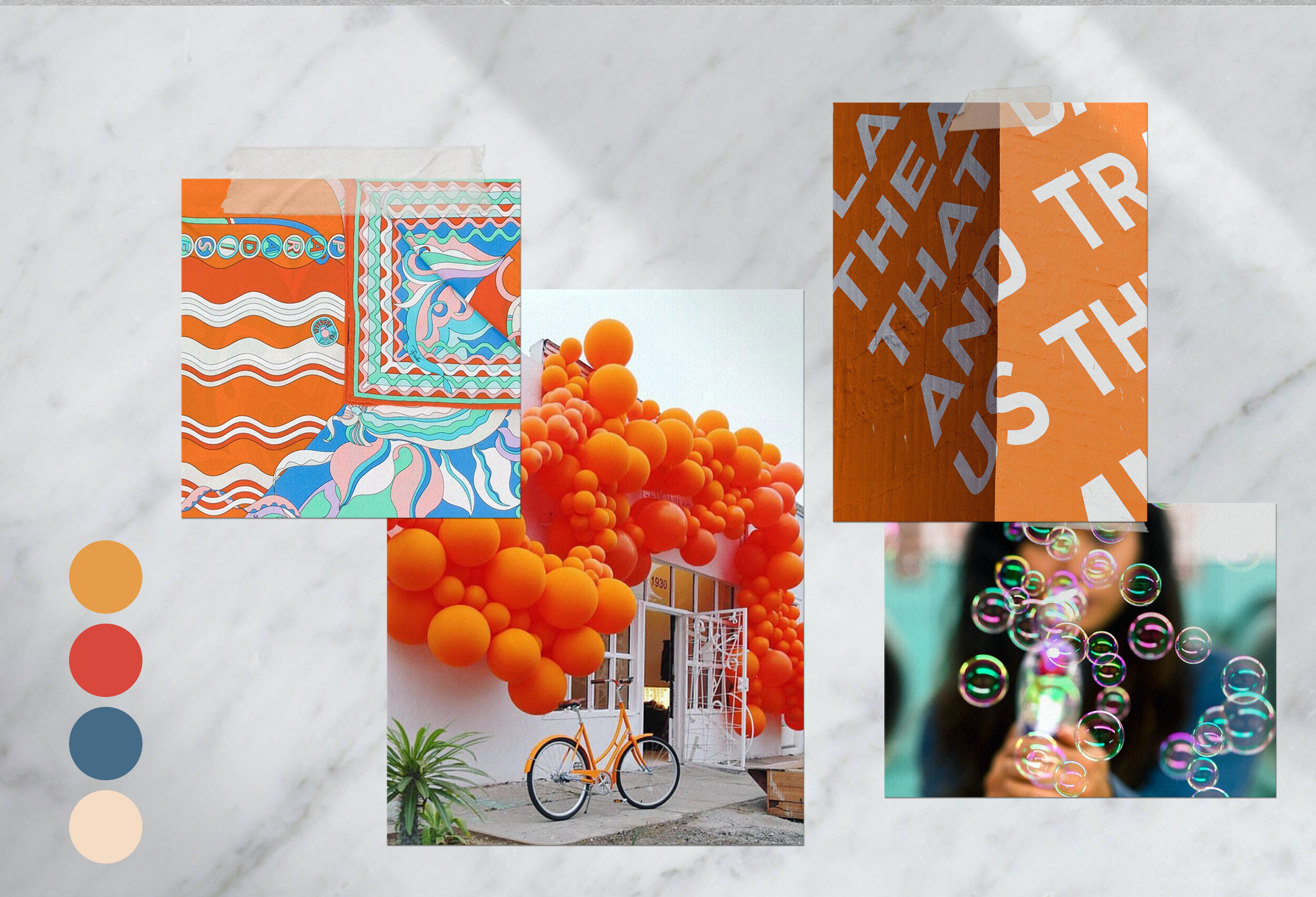 Moodboard for creative direction