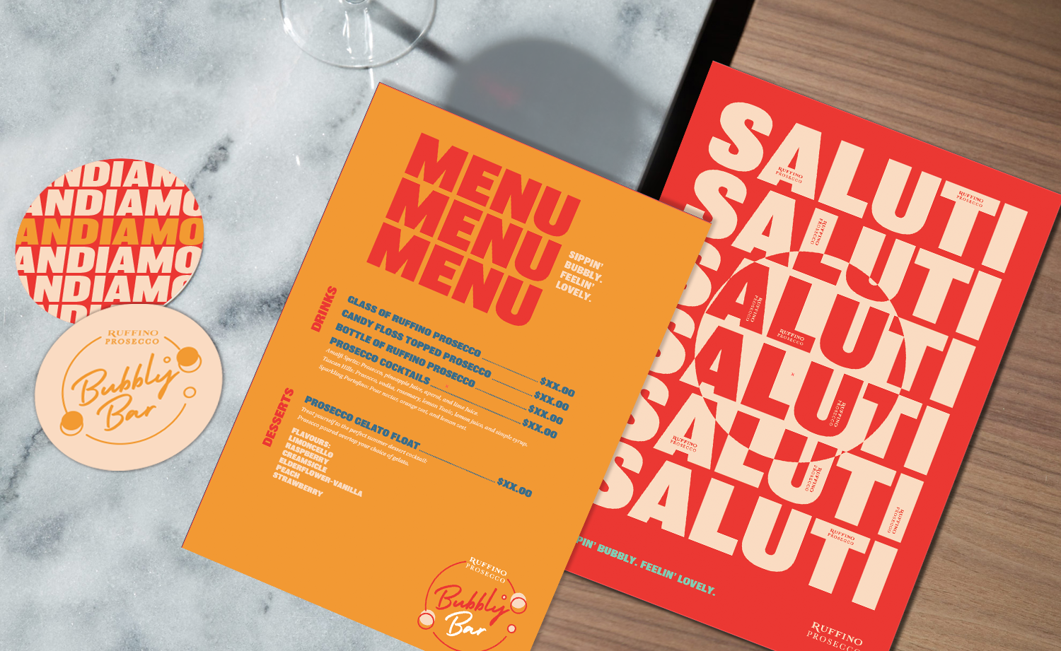 Menu design