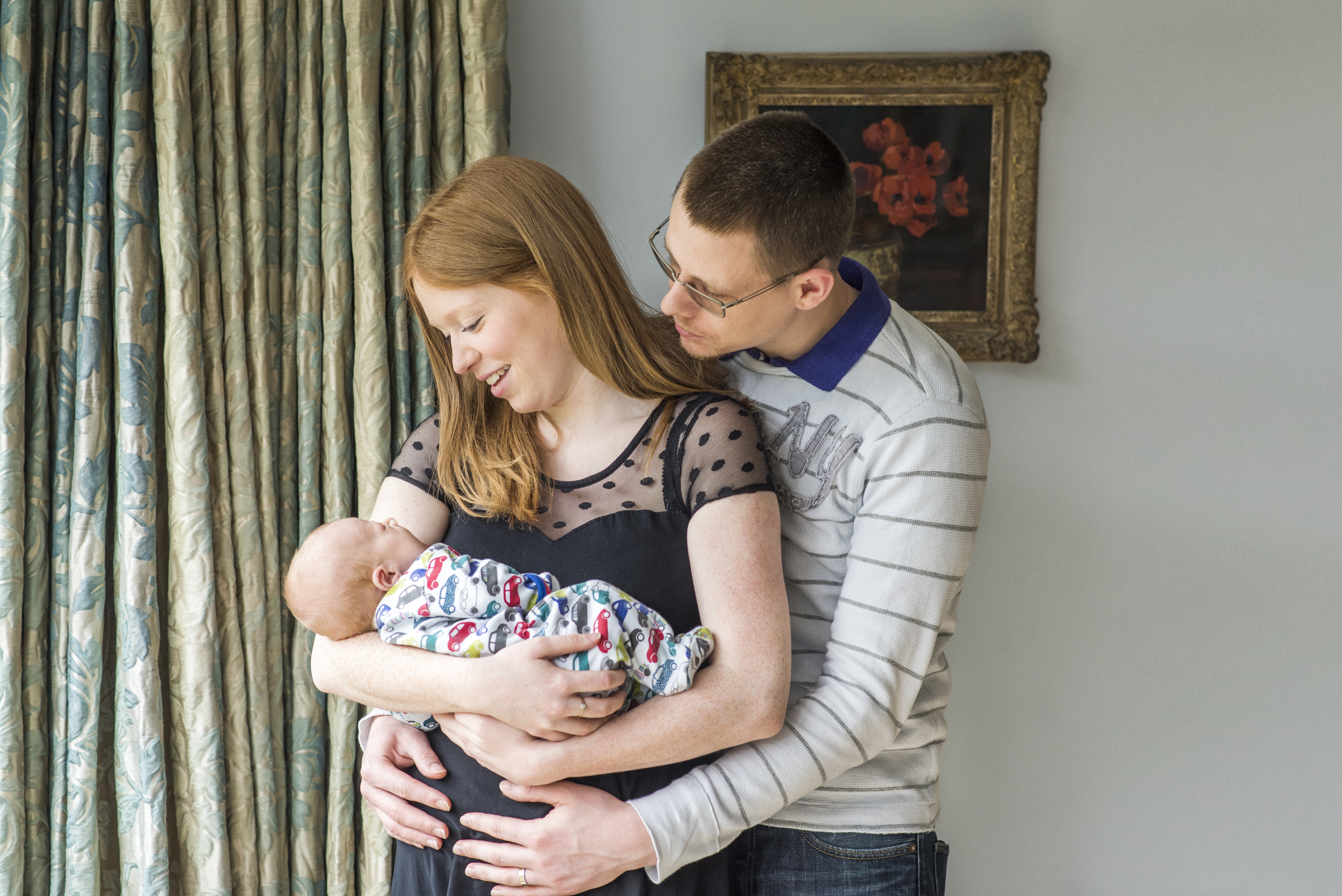 02 - Family with newborn portrait horizontal.jpg