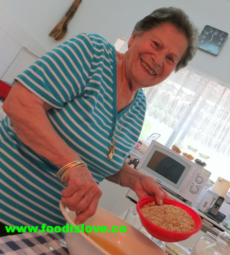 Rina Mevorach in her Jerusalem kitchen