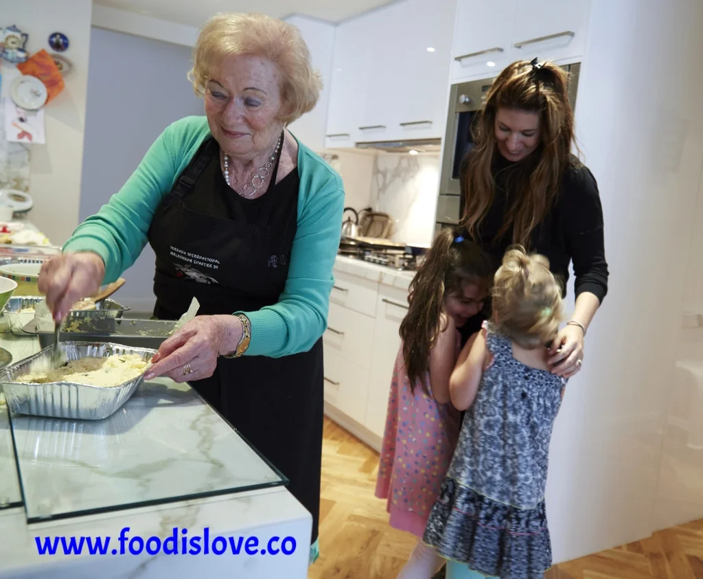 Ruth Hampel, who is 'Omi' to everyone in her family, including Amanda and her daughters, Siena and Taylor