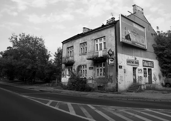 Buildings in the Grochow area of Warsaw, on the east side of the Vistula river. Celina, Ruth and her mother lived in a village called Wygoda for 2 years from 1943, till they were liberated by the Red Army in 1945.