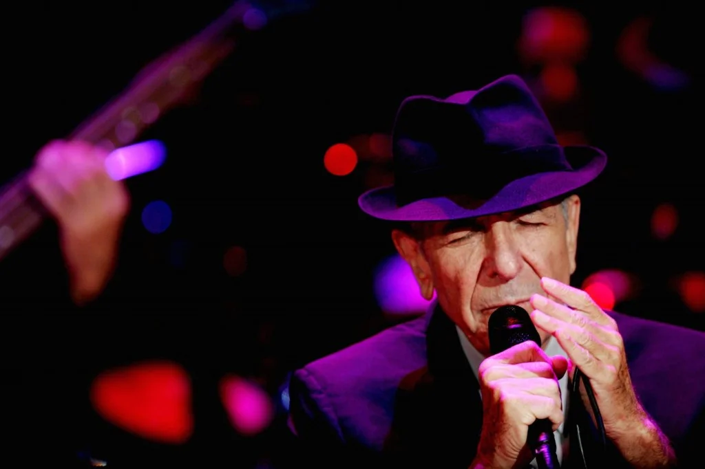 Leonard Cohen performing in Israel, 2009 (Photo: Marko, Flash 90) He donated the proceeds from this concert to groups working for peace between Israelis and Palestinians. At the end of the concert he blessed the audience, with the 'Birkat Hacohanim' the traditional priestly blessing. 