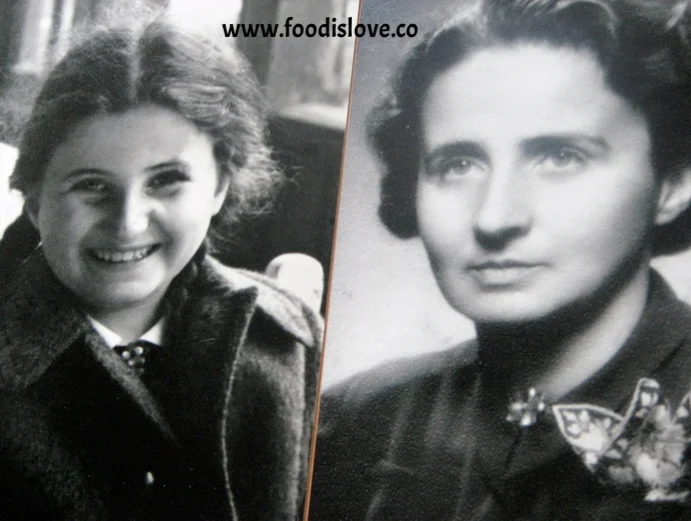 Eva's sister Vera and her mother Elisabeth