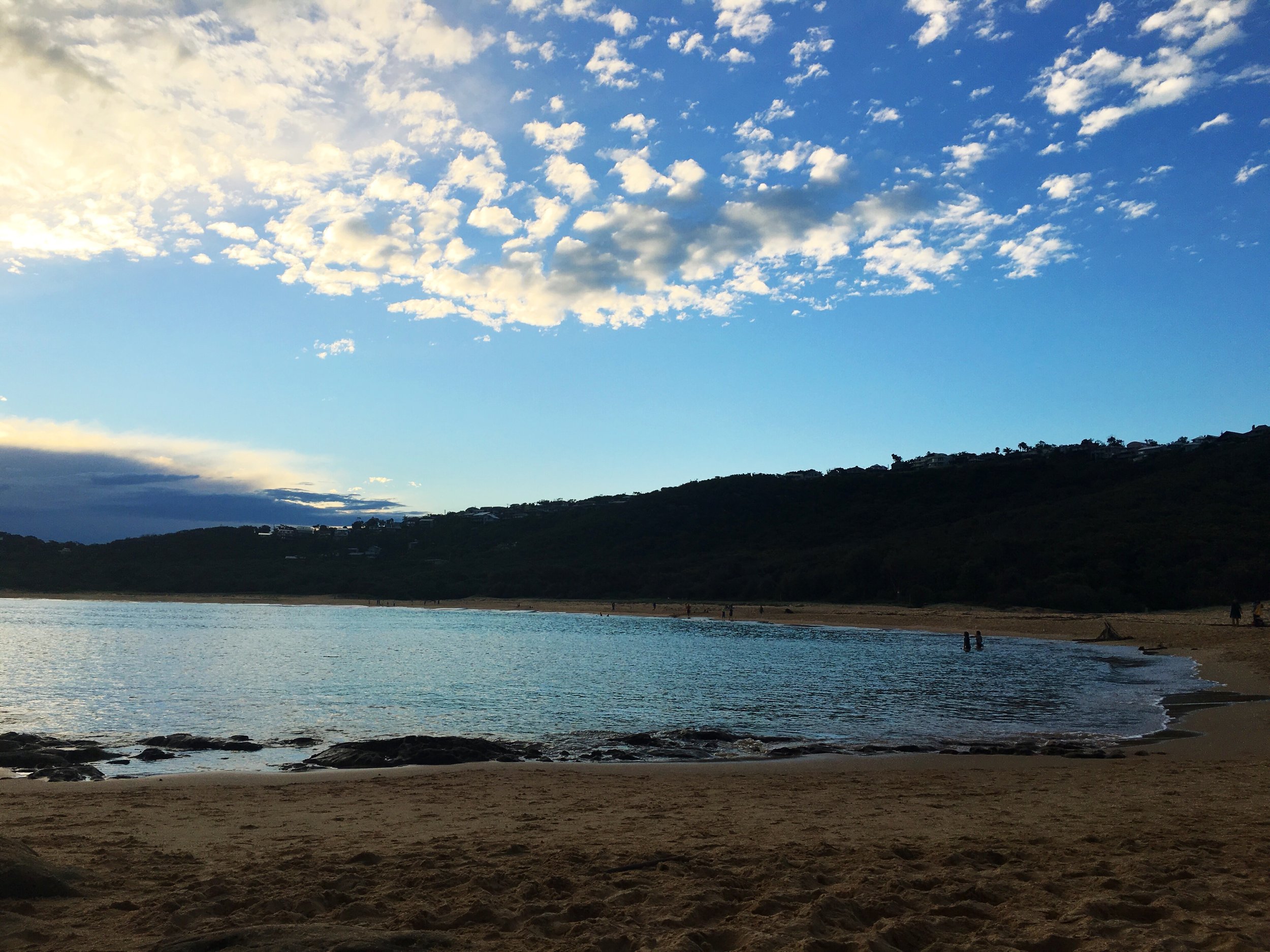 Killcare, sunset before the storm
