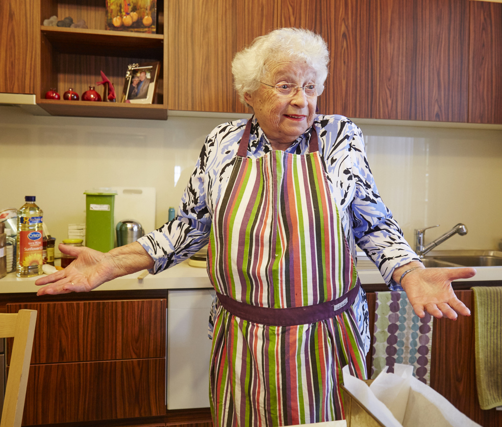 Saba Feniger in her Melbourne kitchen, 2015