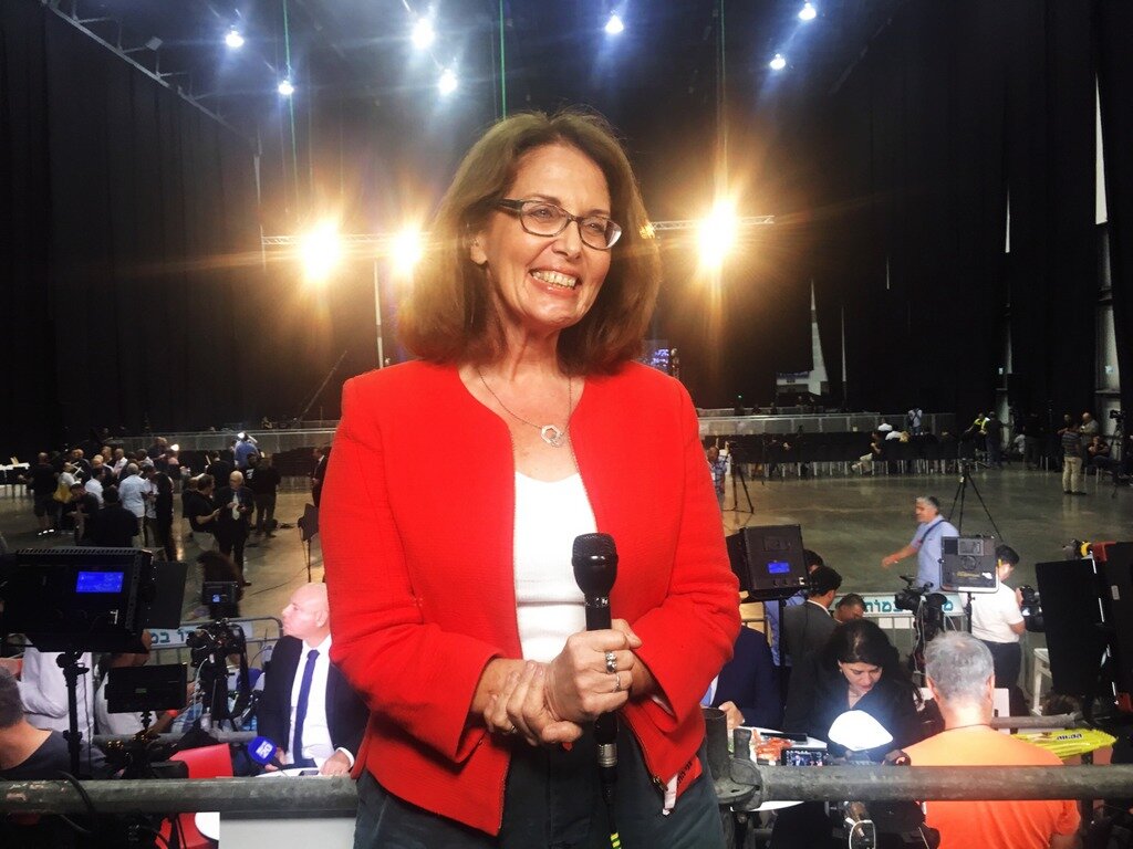 At Likud Party Headquarters on election night, September 2019 - second ‘re-run’ election, that is…