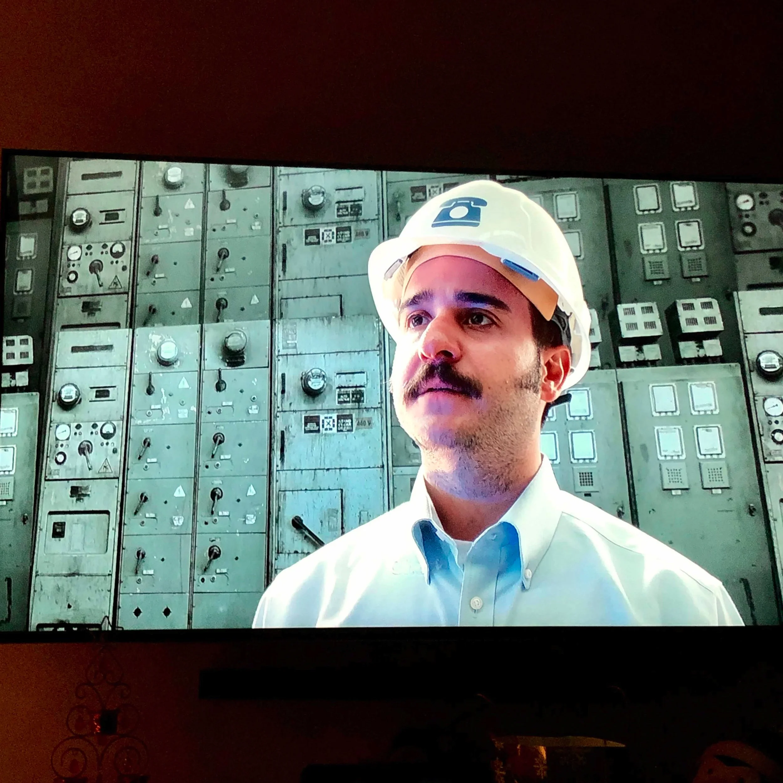Me on a TV on Netlflix