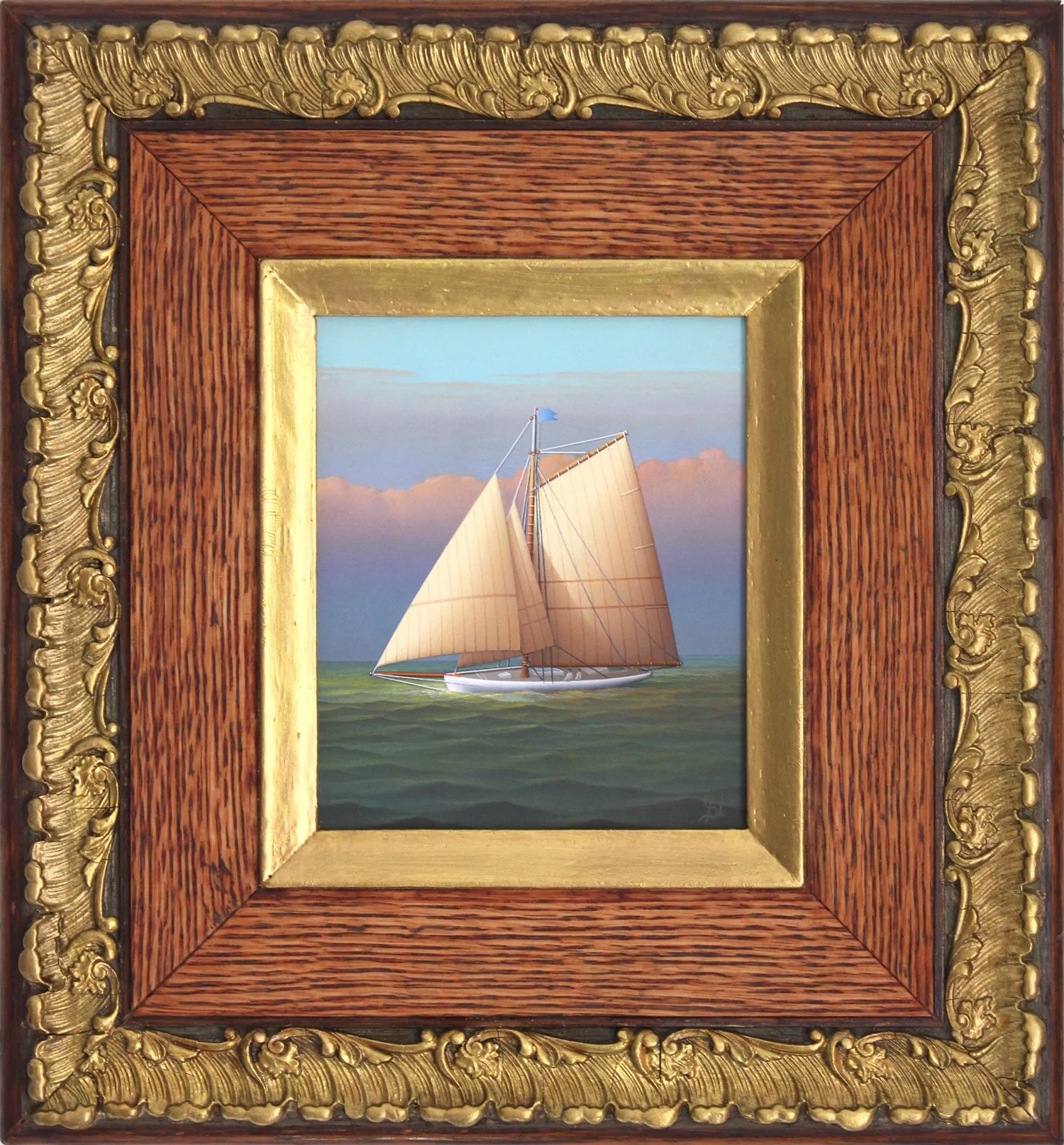 Sailing at Sunset, Circa 2005