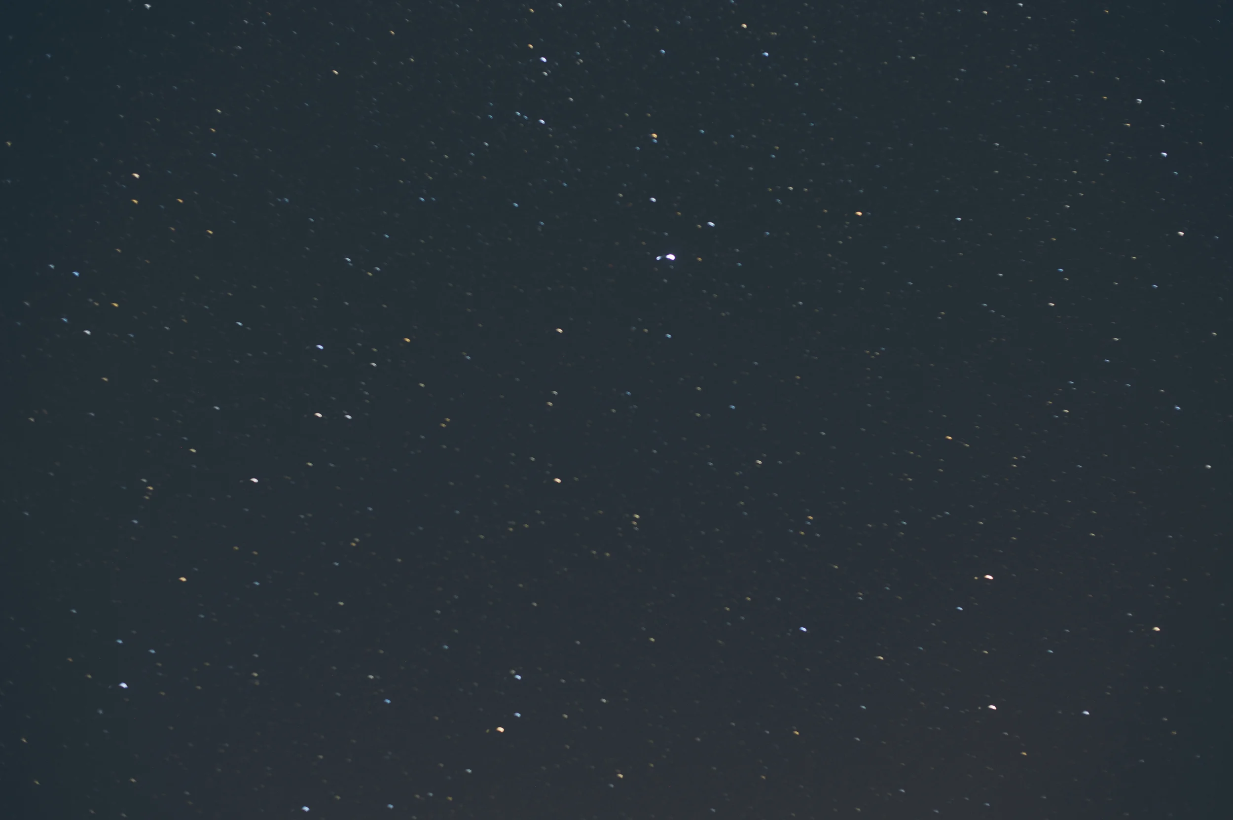 please excuse my crappy attempt at catching the stars!