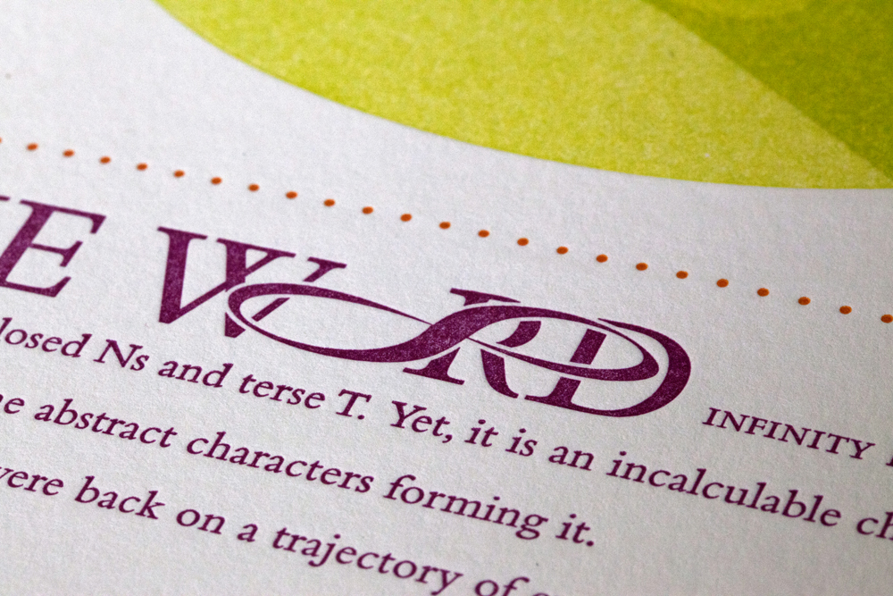 Detail from the Infinity Folio