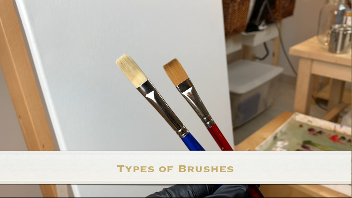 An Artist's Guide to Oil Painting Brushes and the Paintbrush Types