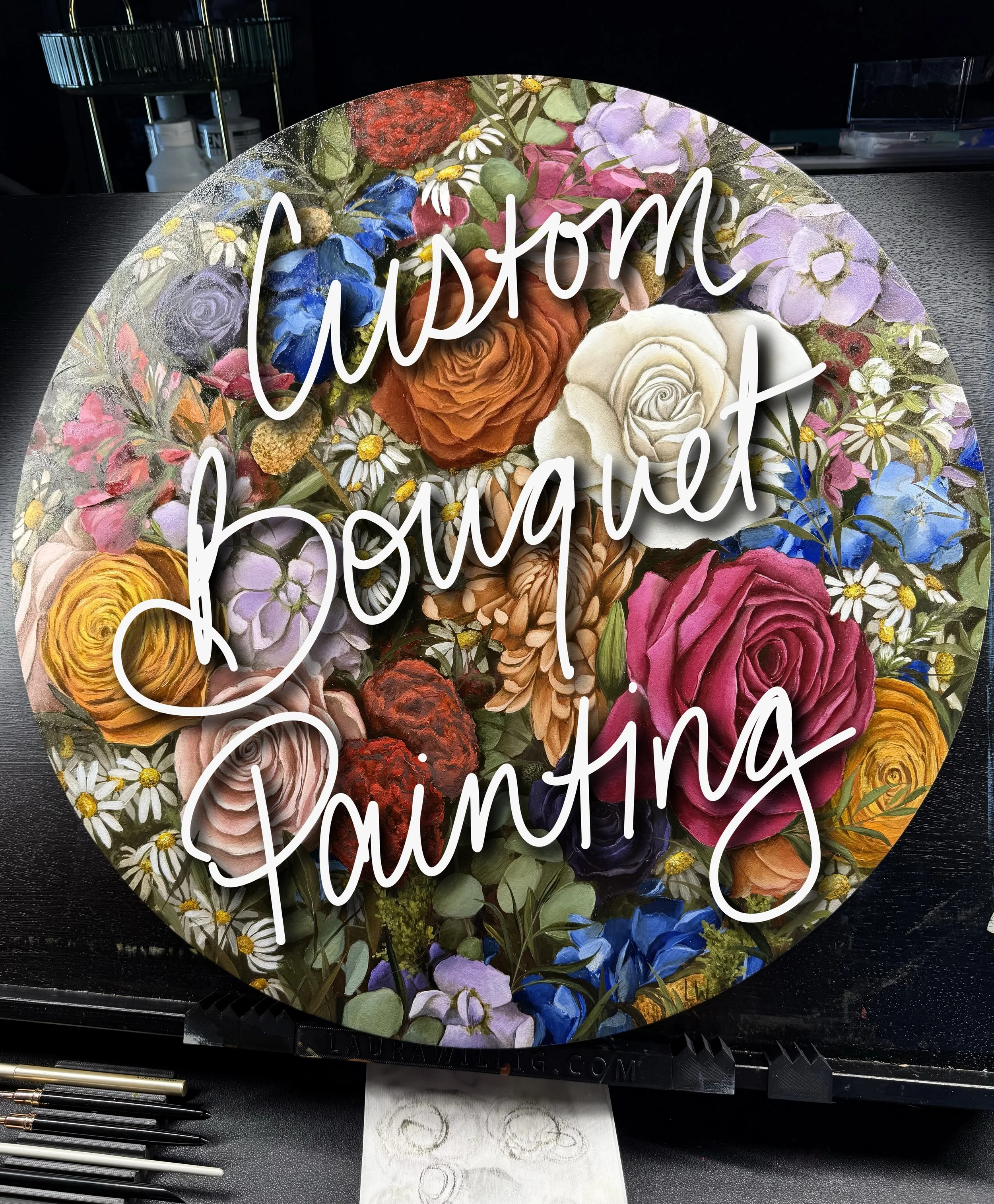 Bouquet Painting Commissions