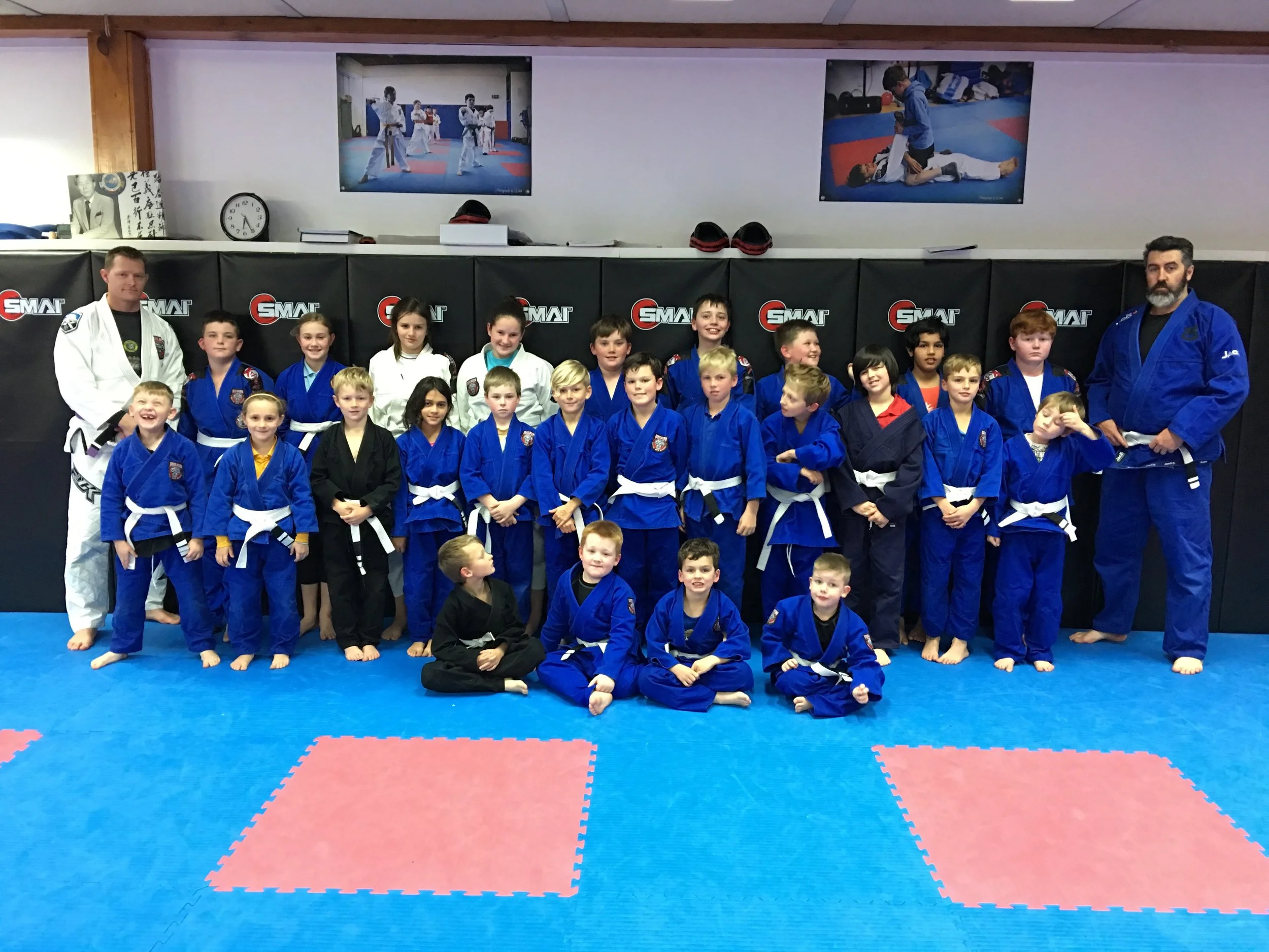 Our kids Bjj or grappling program doing an amazing job progressing very well after a recent grading