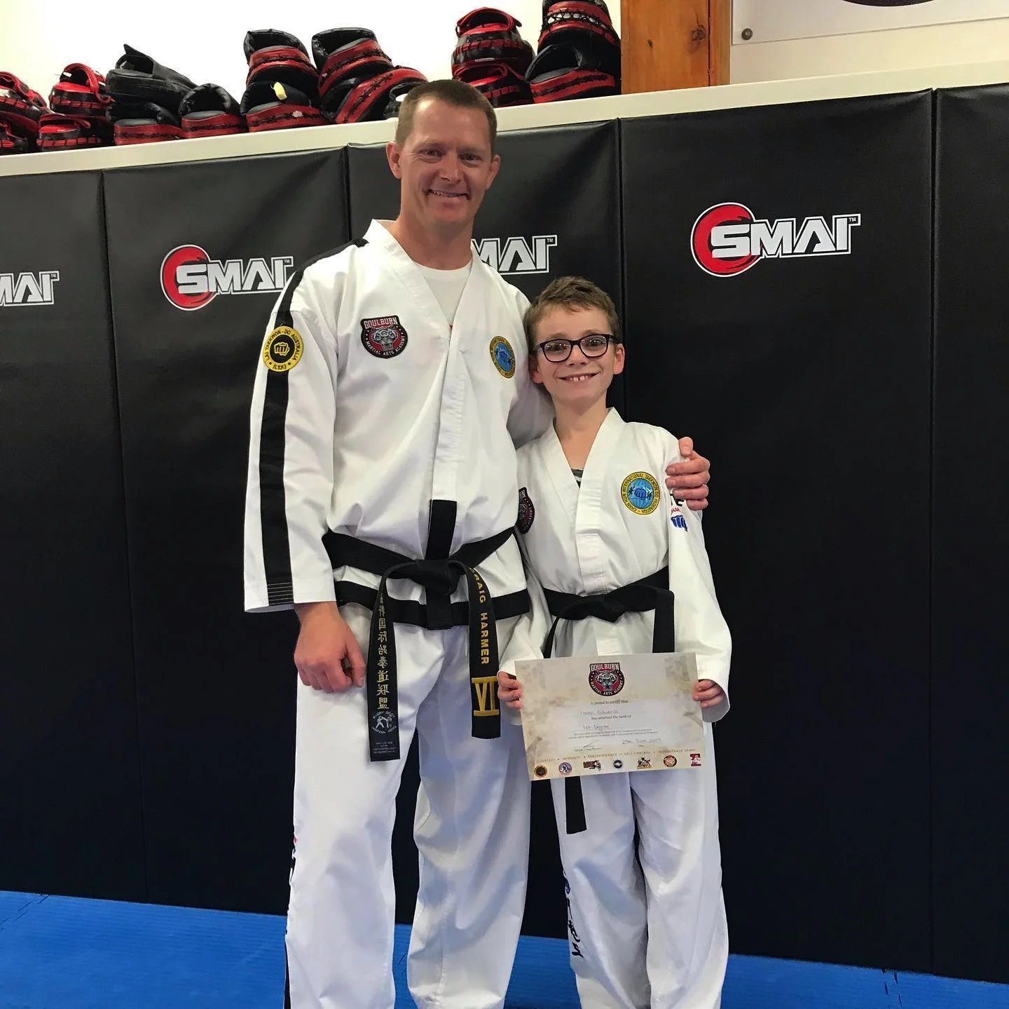 Isaac Edwards Started training as a little ninja in 2014, aged 6 Started TKD due to being bullied at school, and needing to increase my confidence. Comp/training highlights. Being part of the leadership program assisting senior members to teach the junior members of the club. What I enjoy most about training would have to be the team atmosphere. Training with my friends and training companions. Keeping fit and learning new techniques. My future goals would be to compete in a competition (after pulling out of the world champs and a Canberra comp due to illness). To gain a higher understanding of Taekwondo. Short term goal is second degree Dan. Long term, Grand Master.