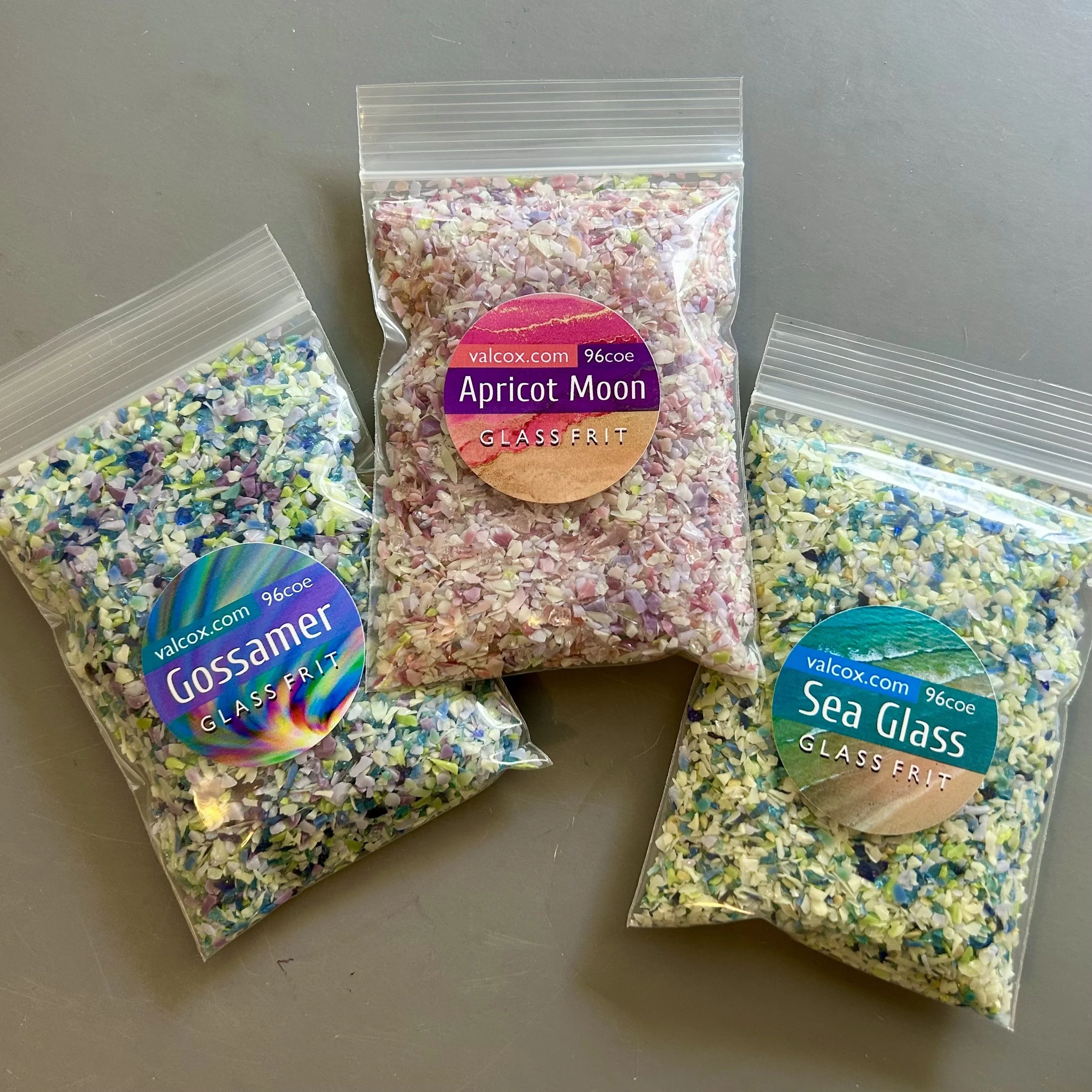 3 pack: GOSSAMER, APRICOT MOON, SEA GLASS, 96coe, 4oz ea