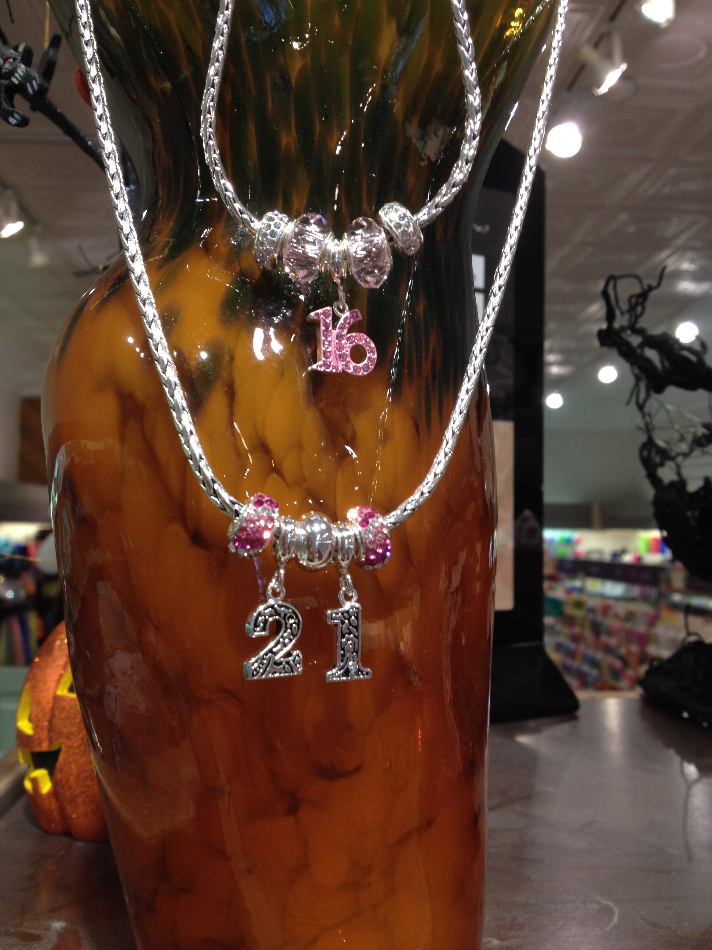Numbers or Letters for Charms are perfect for that memorable day!