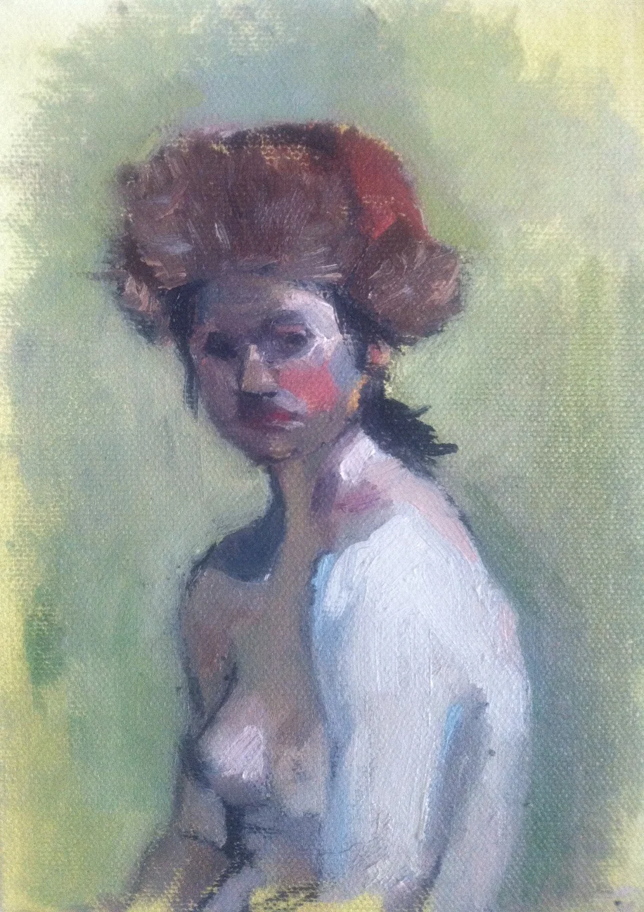 Alaina Ralph Painting portrait tracker hat 4x6.jpg