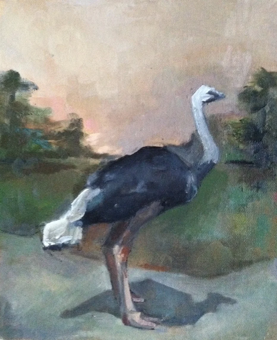 Alaina Ralph Painting ostrich.jpg